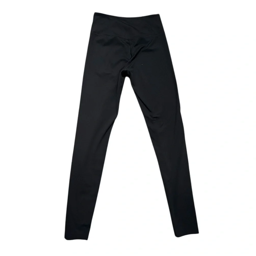 Girlfriend Collective Black Ribbed Legging - Picture 2 of 4